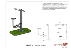 Уличный тренажер Велосипед ARMS ARMS061
