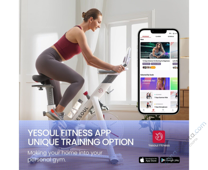 Велотренажер Yesoul Smart M1 Black