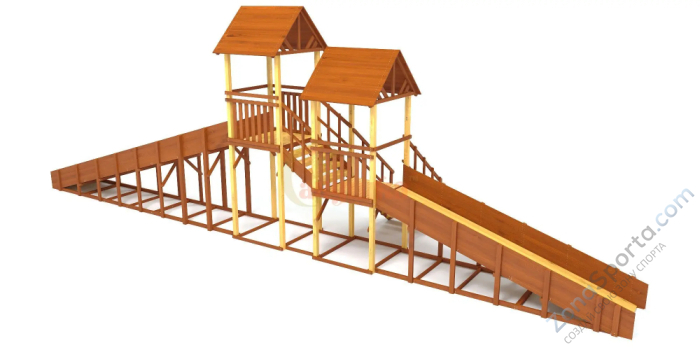 Зимняя горка Савушка Зима 7/4